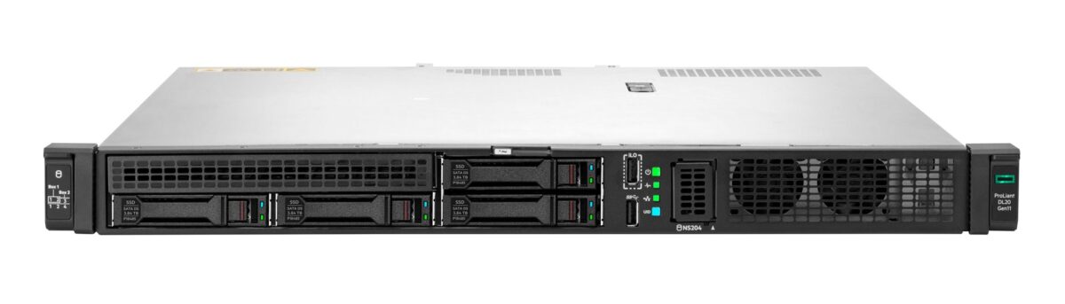 HPE ProLiant DL20 Gen11 E-2434 3.4GHz 4c 1P 32GB-U 4SFF 2x480GB SATA SSD 800W PS EU Server - Image 6