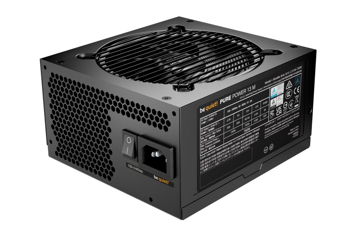 be quiet! Pure Power 13 M | 750W power supply unit 20+4 pin ATX ATX Black - Image 5