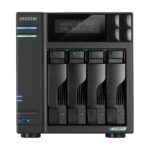 Asustor LOCKERSTOR 4 Gen2 (AS6704T) NAS Desktop Intel® Celeron® N N5105 4 GB DDR4 0 TB ADM Black