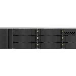 Qnap TS-855eU-RP-8G, 2U, 8 x 2.5"/3.5" SATA, Intel Atom C5125 8C/8T, 8 GB SODIMM DDR4 (max. 64GB ), 2 x 2.5GbERedundant PSU