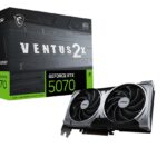 MSI GeForce RTX 5070 VENTUS 2X OC 12GB DLSS 4