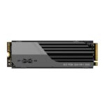 SILICON POWER PCIe Gen 4x4 XS70 Internal solid state drive SSD 2TB M.2 2280 NVMe 1.4 (SP02KGBP44XS7005) Black, Grey