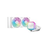 DeepCool LP240 Computer case, Processor All-in-one liquid cooler 12 cm White 1 pc(s)