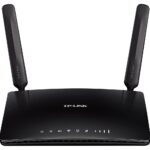 TP-LINK TL-MR6400 wireless router Single-band (2.4 GHz) Fast Ethernet 3G 4G Black