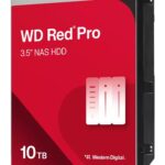 Western Digital Red Pro internal hard drive 10 TB 7200 RPM 512 MB 3.5" Serial ATA III