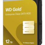 Western Digital Gold WD122KRYZ internal hard drive 12 TB 7200 RPM 512 MB 3.5" Serial ATA III