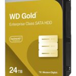 Western Digital Gold WD242KRYZ internal hard drive 24 TB 7200 RPM 512 MB 3.5" Serial ATA III
