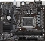 GIGABYTE H610M H V2 Motherboard - Supports Intel Core 14th CPUs, 4+1+1 Hybrid Digital VRM, up to 5600MHz DDR5, 1xPCIe 3.0 M.2, GbE LAN, USB 3.2 Gen 1 - Image 3