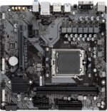 GIGABYTE B650M S2H Motherboard - AMD Ryzen 9000 Series CPUs, 5+2+2 Phases VRM, up to 6400MHz DDR5 (OC), 1xPCIe 4.0 M.2, GbE LAN, USB 3.2 Gen 1 - Image 3