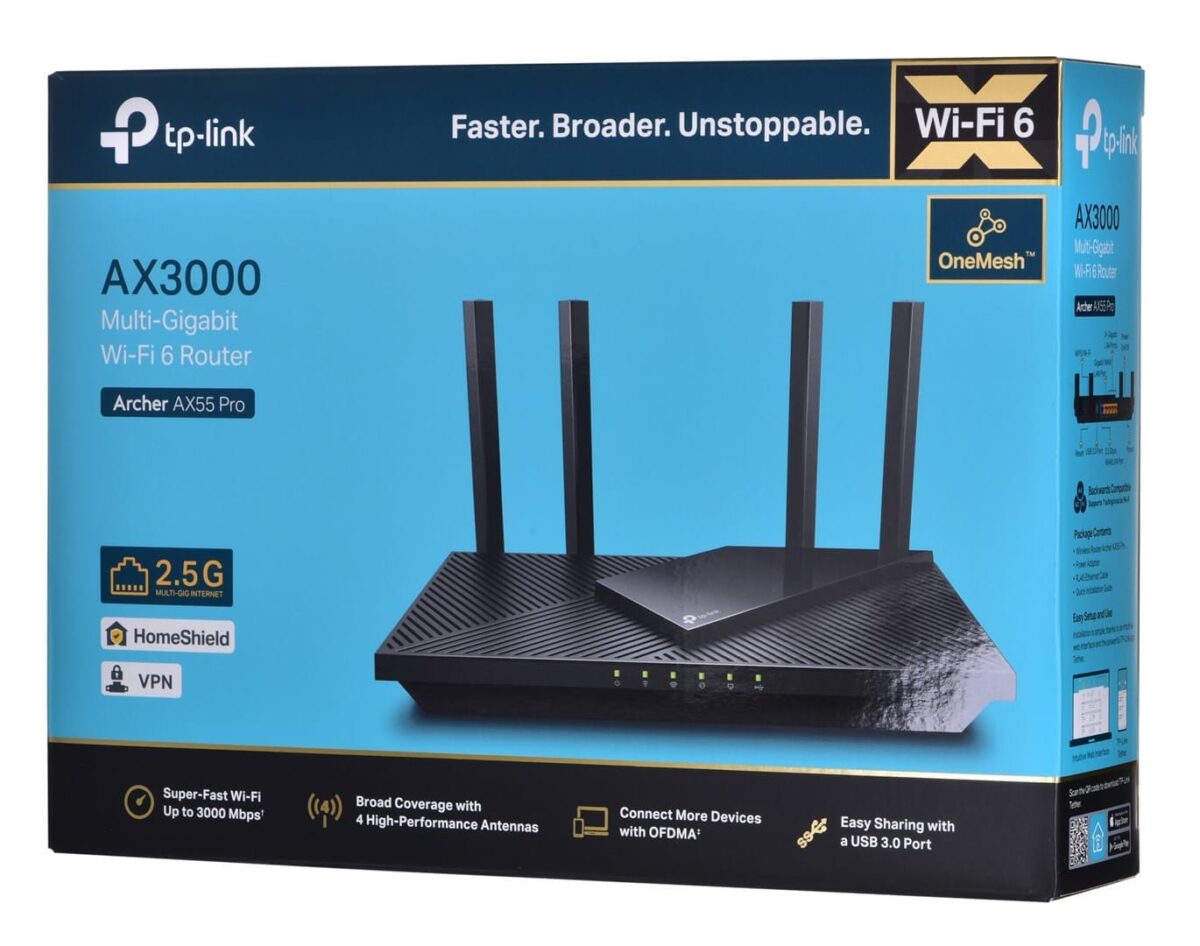 TP-Link Archer AX3000 Multi-Gigabit Wi-Fi 6 Router with 2.5G Port - Image 3