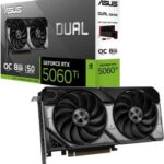 ASUS GeForce RTX 5060 Ti DUAL OC 8GB DLSS 4